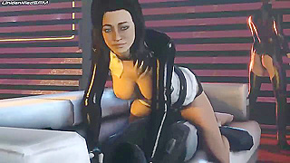 Allure of the Citadel: Mass Effect Beauties Ignite Steamy After-Mission Encounter