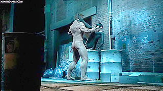 Catwoman Seduces Wolverine in a Wild Alley Rendezvous