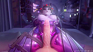 Widowmaker Takes Control with Wild Ride Ending in Mind-Blowing Orgasm