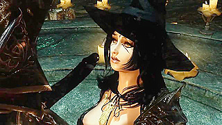 Enchantress Tempts Hero with Sensual Skyrim Encounter Naughty Rewards