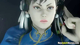 Chun-Li Overpowered Post-Battle – Electrifying Submission Takes Hold