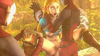 Zelda Surrenders to Yiga Clans Forbidden Desires in Steamy Tryst