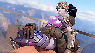 D.Va Widowmakers Hot Tryst Ignites Overwatch in steamy passion