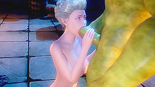 Orc Claims Mature Goddess Beneath Full Moons Glow – Steamy Forest Encounter