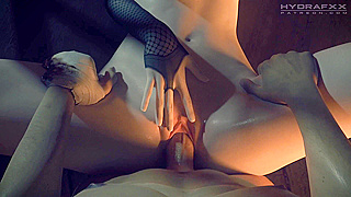 Ethan Claims Bela Dimitrescu in Fiery 3D Tryst Culminating in Hot Facial