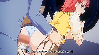 Busty Lesbian Explores First Anal Pleasure in Steamy Hentai Encounter