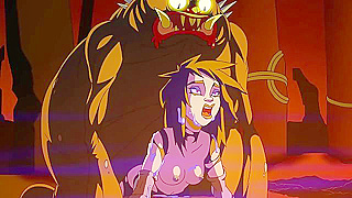 Cartoon Cutie Seduced by Demonic Ghostbuster Toys in Steamy Hentai Fantasy