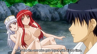 Catgirl Tackles Fiery Redhead into Steamy Sand Dunes Encounter