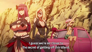 Busty Lesbian Warriors Clash in Steamy Hentai Battle Royale