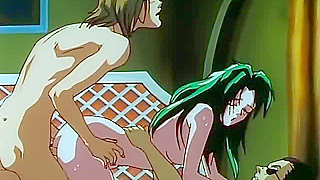 Alien Tendrils Probe Deep in Hot Interracial Fantasy (