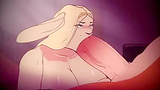 Furry Vixen Rides Wild for Deep creampie Action