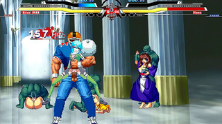 Brian Takes Control in Hot Hentai Battle with Shino – Fiery Passion Ignites