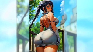 Hestia Seduces Fate in Sultry DanMachii Fantasty – A Bold 2D Encounter