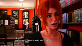 Curvy Librarian Seduces Young Stud in Spicy 3D Hentai fantasy romance
