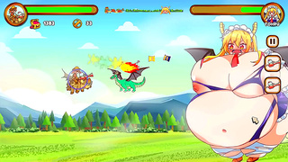 Voluptuous Anime Babe Ignites Fiery Romance in Steamy Dragon Fantasy