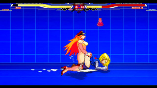 Jessica Battles Android 18 in Heated Hentai Clash Full of Tension