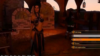 Royal Romance Unfolds: Princess Queens Hot Lesbo Tryst in 3D Fantasia