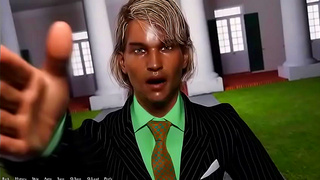 Anime Beauty Dominates Sensual 3D Ride in Fiery Virtual Romance Encounter