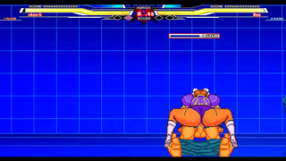 Chun-Li Battles Long in Sensual Hentai Clash Leading to Fiery Encounter