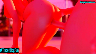 Wendys Sensual Dive Into a Steaming Hentai Fantasy Unfolds With Tempting Grace
