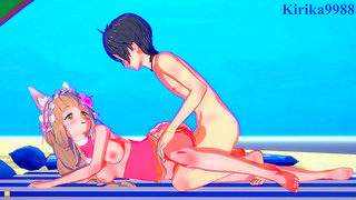 Maho Karin Ignite Forbidden Desire in Hot 3D Priconne Fantasy
