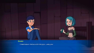 Gwen Ignites Fiery Passion in Camp Pinewoods Forbidden Cartoon Tryst