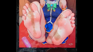 Aquas Seductive Foot Ritual Ignites Wild Hentai Desires