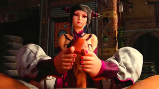 Chun-Li Takes Control in Hot Street Fighter xxx Parody Encounter