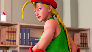Juri Takes in Hot Street Fighter Rivalry Turned Lewd