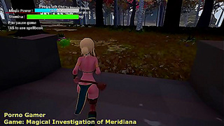 Elven Mage Succumbs to Seductive 3D CGI Rituals in Forbidden Forest