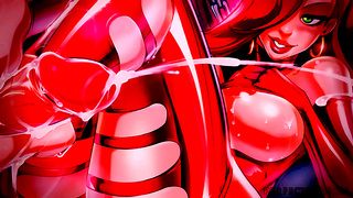 Reiq Tempts Fate with Sensual Curves in Steamy Hentai MV Fantasy