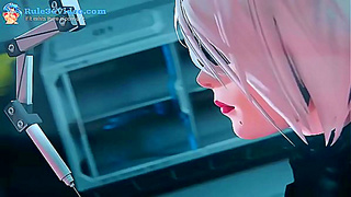NieR Automata: Sensual Runway with Busty Android Beauties in HD Glory