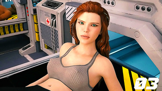 Busty Maiden Seduces Cosmic Android in Steamy Hentai Adventure Full of Big Loads
