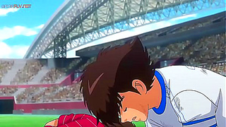 Captain Tsubasa Takes On Rivals Lovers Alike in Fiery Soccer Showdown