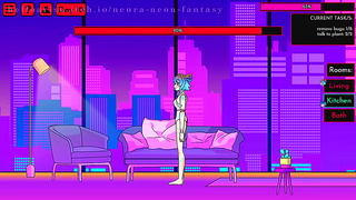 Cute Anime Babes Dive Into Neon-Lit Seduction and Forbidden Desires