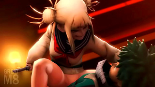 Izuku Surrenders to Togas Temptation in Hot MHA Forbidden Tryst