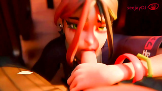Helsie Craves Rough Pleasure in Steamy 3D Hentai Encounter