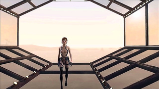 Brunette Stuns in Fallout 4 Fantasy with Sultry Anime Vibes