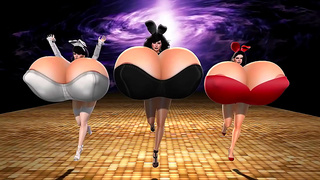 Busty Maggie Bluxomes Steamy 3D Cartoon Escapade Unleashed