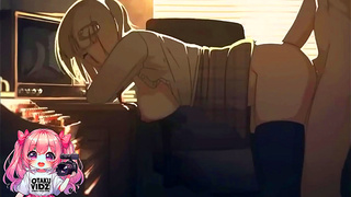 Blonde StepMOM Tempted by Handsome Neighbor in Steamy Cartoon Tryst