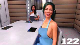 Busty Teen Seduces Masters Apprentice in Hot Galactic Tryst