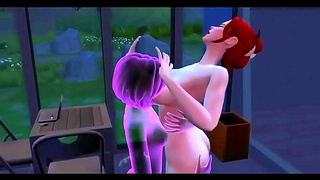 Ghostly Embrace: Ethereal Yuru Lust Unfolds in Vivid 3D Hentai Dream