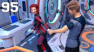 Astronaut Tempted by Curvy Asian Tech Officer Amid Cosmic Sparks