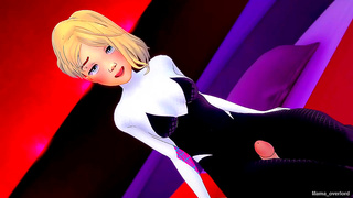 Gwen Swings Into Action with Hot Tryst in Her Tight Spider-Suit