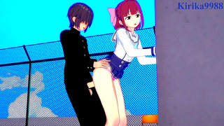 Suzu Ninomiya Tempts Takeshi with Sweet Seduction in 3D Bedroom Fantasy