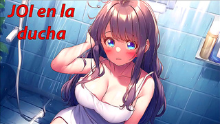 Sensual Spanish JOI Shower Fantasy – Steamy Cleansing Tempting Voiceplay