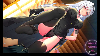 Busty Mage Traps Hero in Steamy Spellbound Romance – Anime Fantasy Lust