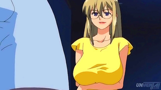 Stepmoms Big Tits Blowjob Lead to Creampie Explosion – Naughty Hentai Fantasy