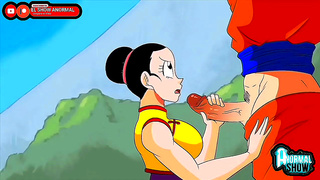 Goku Chi-Chis Milky Hot Tryst Unfolds in Sultry Dragon Ball Z Tale