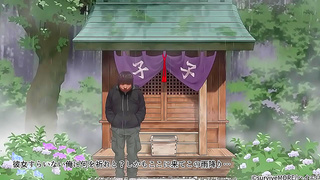 Steamy Rain-Soaked Blowjob Fantasy: Japanese Lovers Collide in Horny Hentai Action